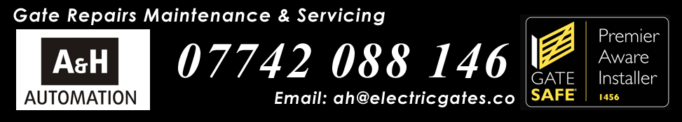 Electric-gate-header