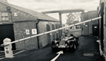 our barrier at Morgan cars